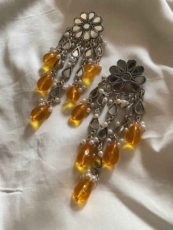 Mustard Blossom Earrings