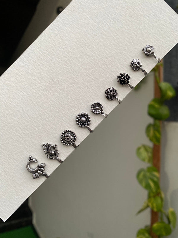 Set of 9 nosepins
