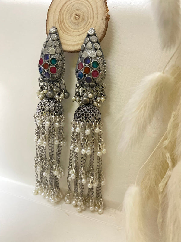 Tilak Afghani Jhumka