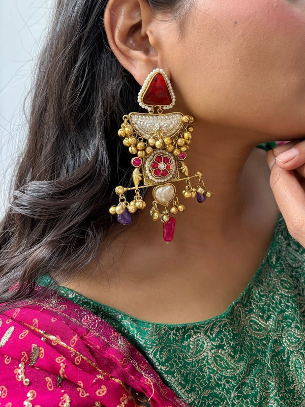 Alfaaz Earrings