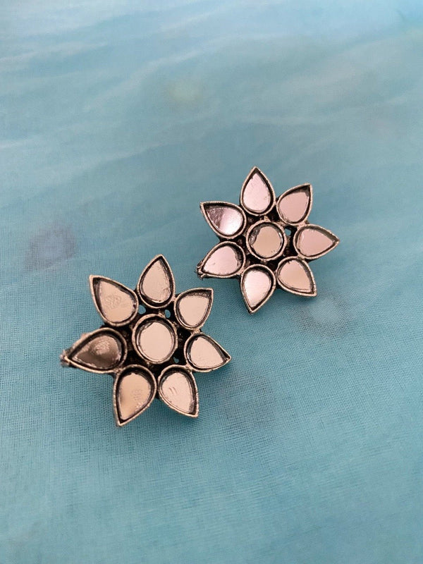 Blossom Mirror Studs