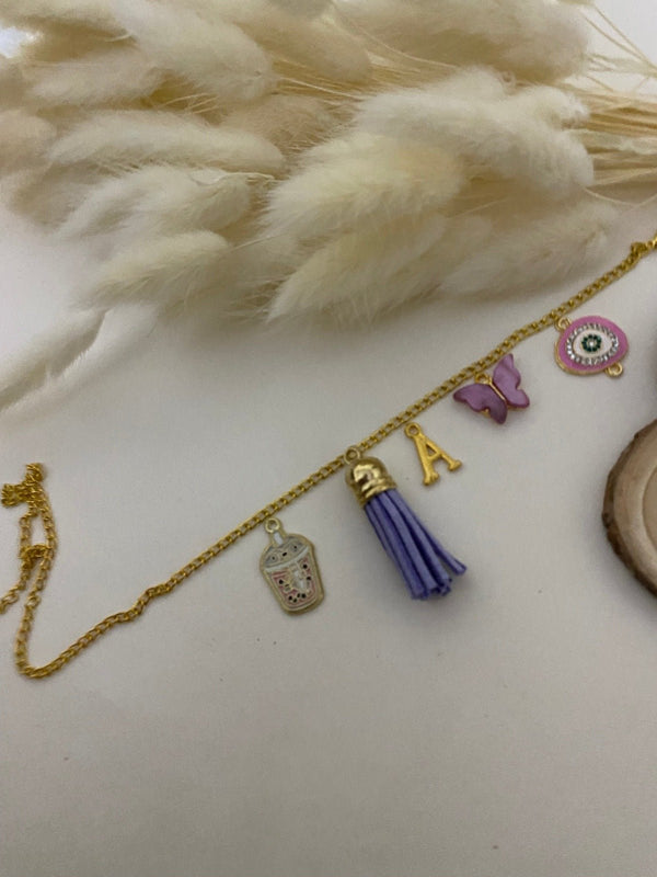 Butterfly Tassel Bracelet