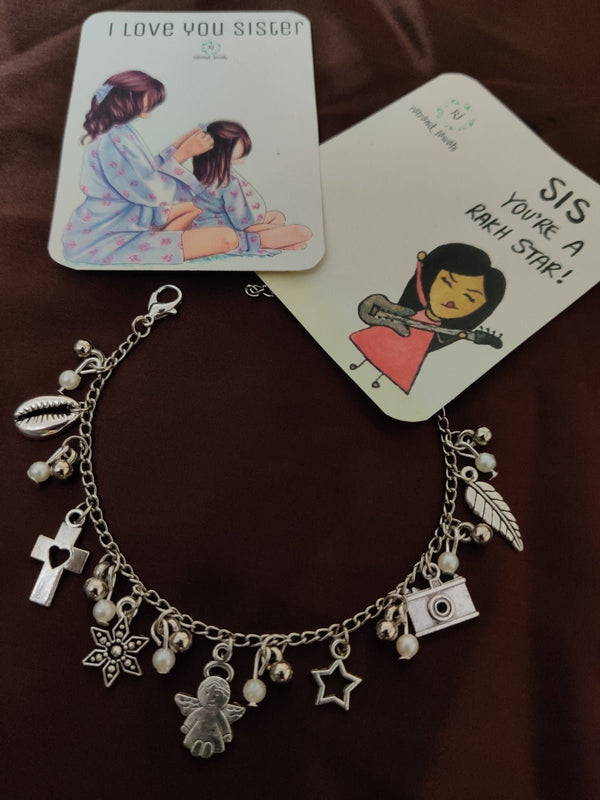 Charm Pearl Bracelet
