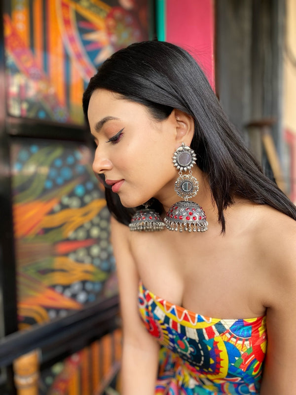 Darpan Huge Jhumkas