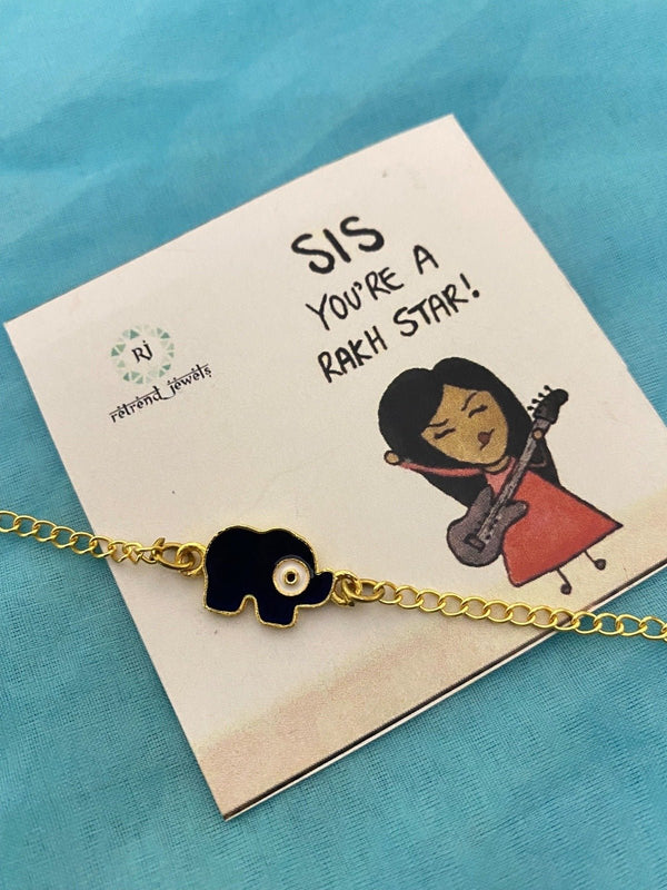 Elephant Rakhi Bracelet