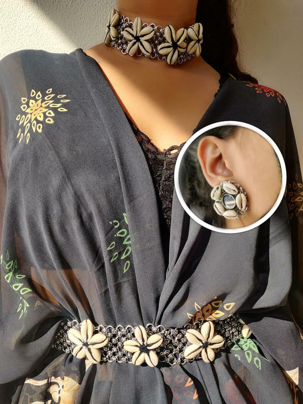 Floral Cowrie Combo