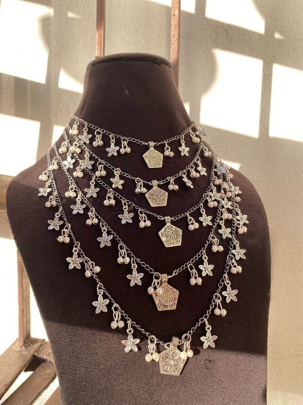 Flower Layered Necklace
