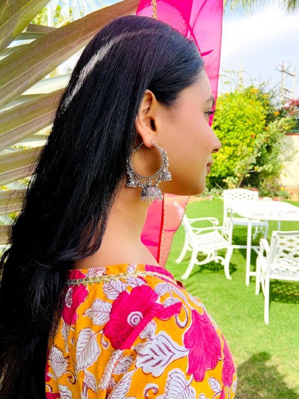 Ghungaroo Jhumka Hoops