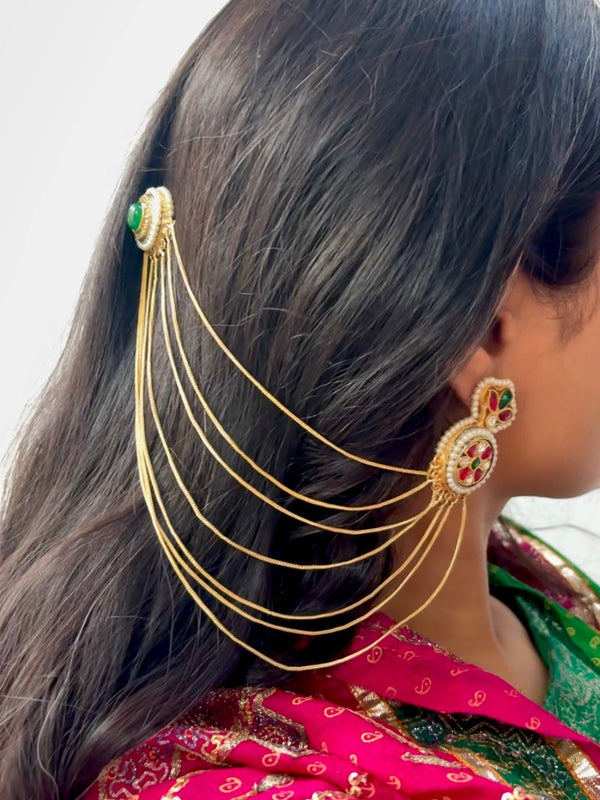 Gulnaar String Earrings
