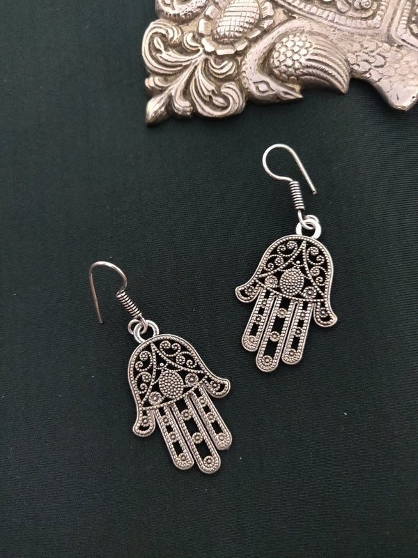 Hamsa Earrings