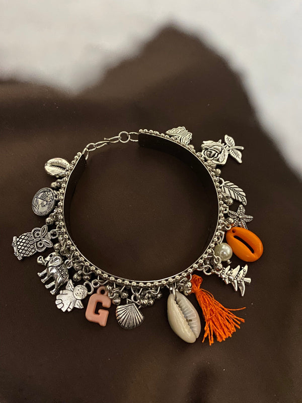 Charm Candy Bangle Orange