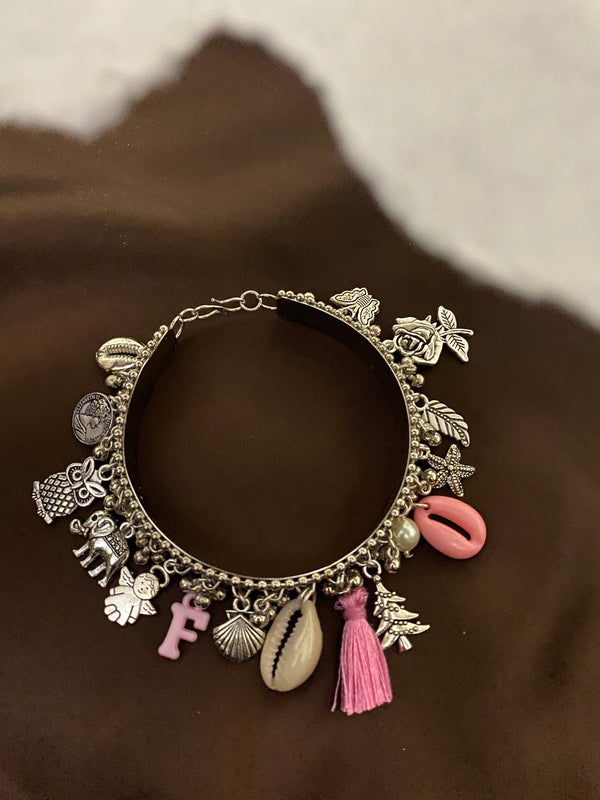 Charm Candy Bangle Blush Pink