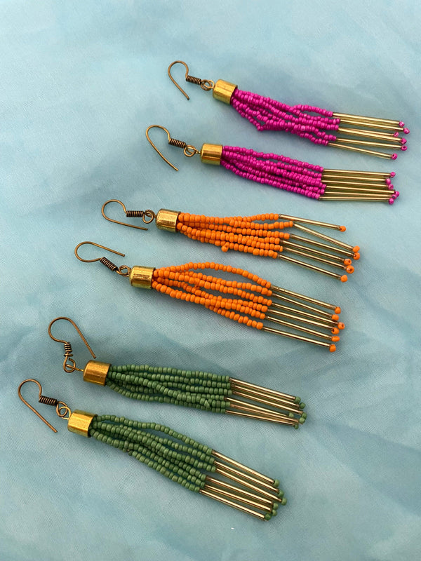 Funky Tassel Earrings