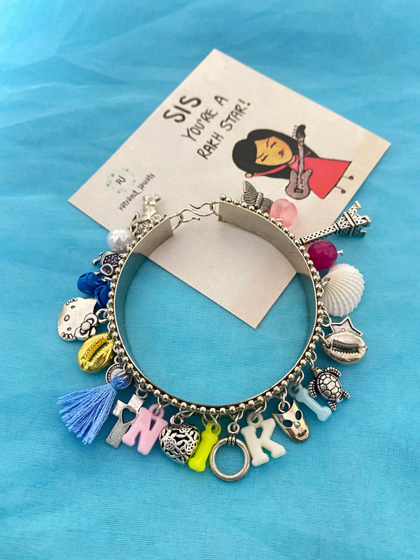 Customised Charm Bangle