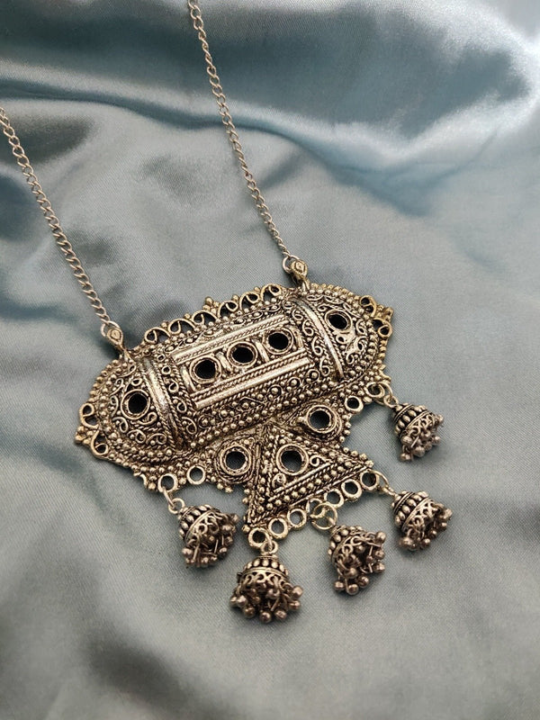 Jhumki Long Neckpiece