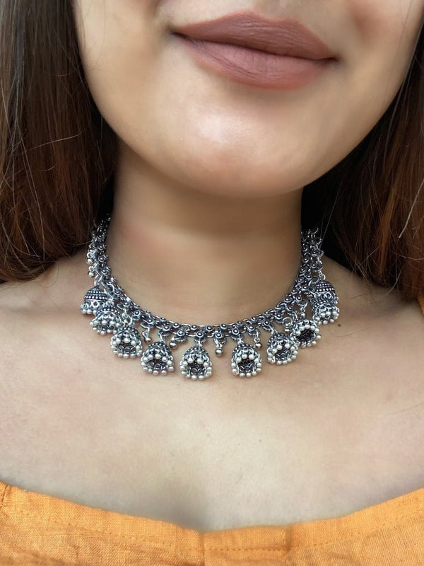 Jhumki Necklace