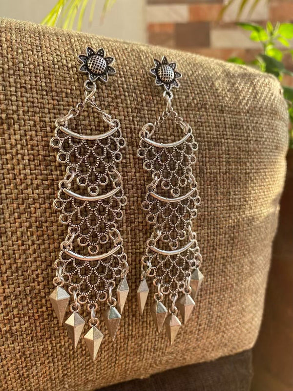 Leaf Layered Earrings