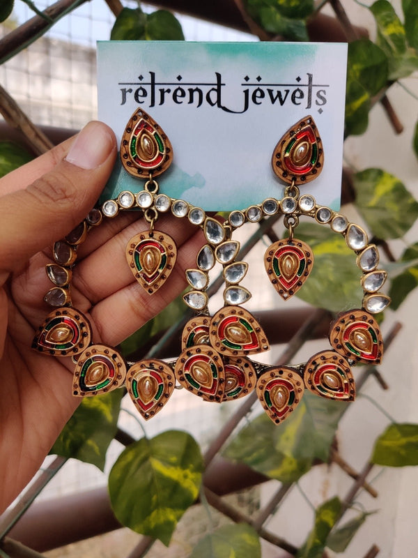 Maatee Kundan Earrings