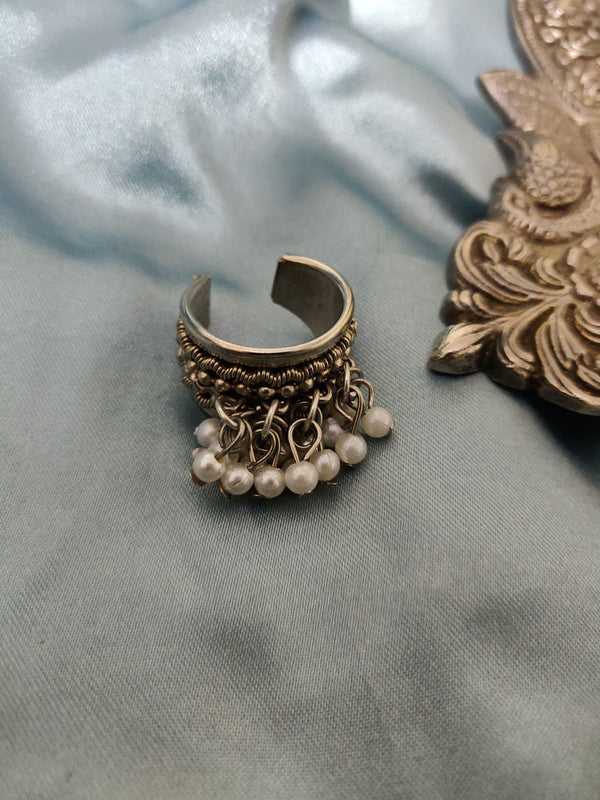 Pearl Band Ring