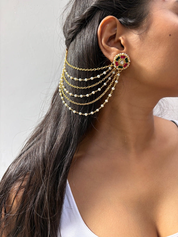 Rutba String Earrings