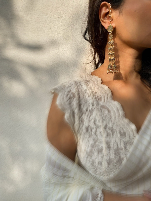 Swarna String Earrings