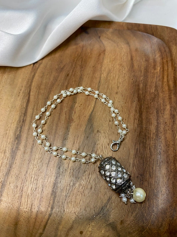 Zircon Lumba Bracelet/Rakhi